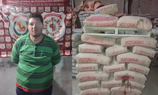Coronel Oviedo: Aprehenden a supuesto estafador que se habría apropiado de cargamentos de cemento - OviedoPress