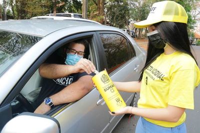 Bomberos de la Tercera Compañía Sajonia realizan colecta nacional | Ñanduti