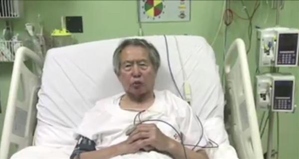 Fujimori es hospitalizado en Perú por un problema de saturación de oxígeno - .::Agencia IP::.