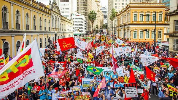 Protestas en Brasil para pedir la destitución de Bolsonaro