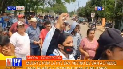 Vecinos de San Alfredo dudan de enfrentamiento y reclaman justicia para hombre abatido