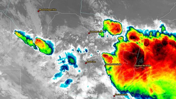 Meteorología pronostica tormentas eléctricas y posibles granizadas | Noticias Paraguay