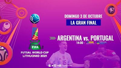 El Mundial de futsal FIFA conocerá a su campeón