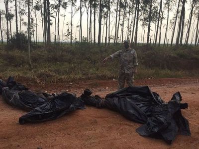 Hallan dos cadáveres envueltos en carpa en Amambay - Nacionales - ABC Color