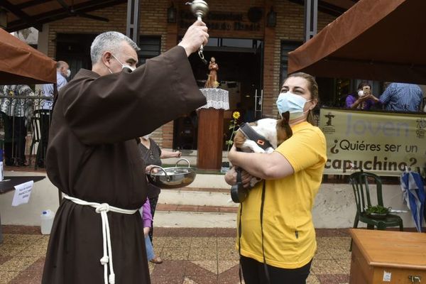 Capuchinos bendicen mascotas este domingo y mañana - Nacionales - ABC Color