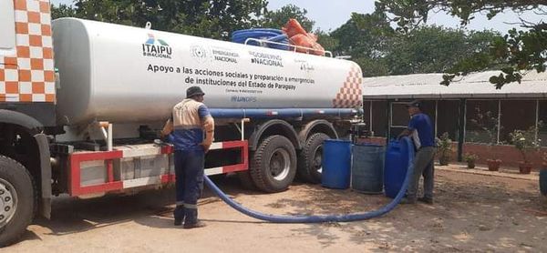 Lluvia no llega a Alto Paraguay y continua asistencia a poblaciones afectadas por la sequia - Nacionales - ABC Color