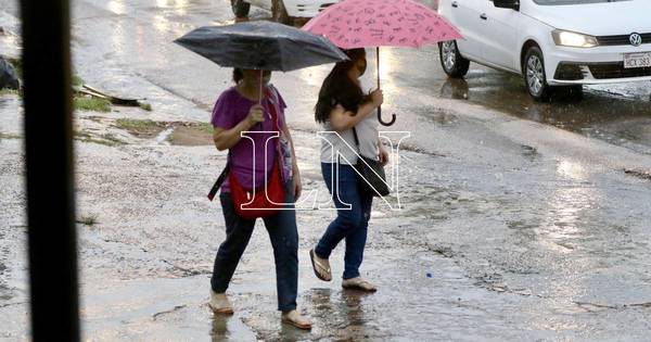 La Nación / Emiten alerta de tormentas para cuatro departamentos