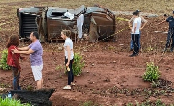 Conocido empresario de San Alberto muere en accidente