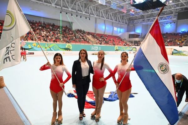 Inauguración del Mundial de Patinaje Artístico Asunción 2021