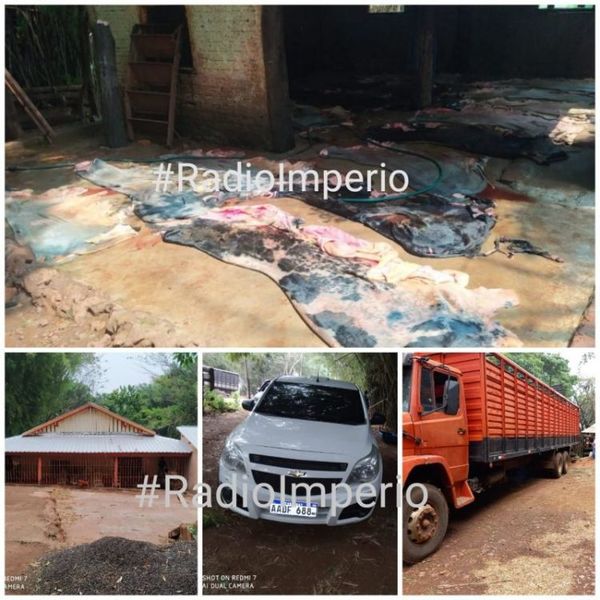 Tras hurto en el matadero municipal de un extractor de agua, hallan matadero clandestino