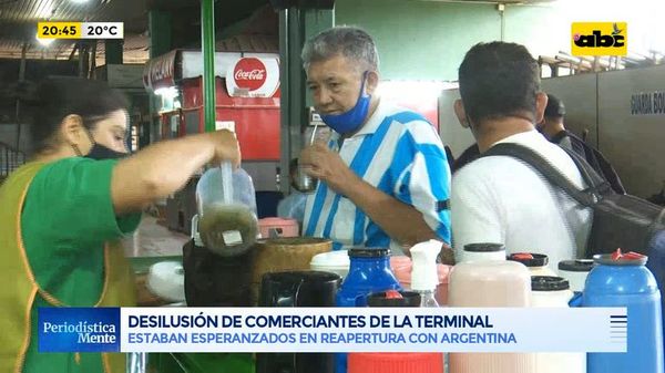 Desilusión de comerciantes de la terminal - ABC Noticias - ABC Color