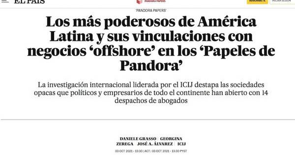 La Nación / ICIJ revela Papeles de Pandora y sus vínculos con América Latina