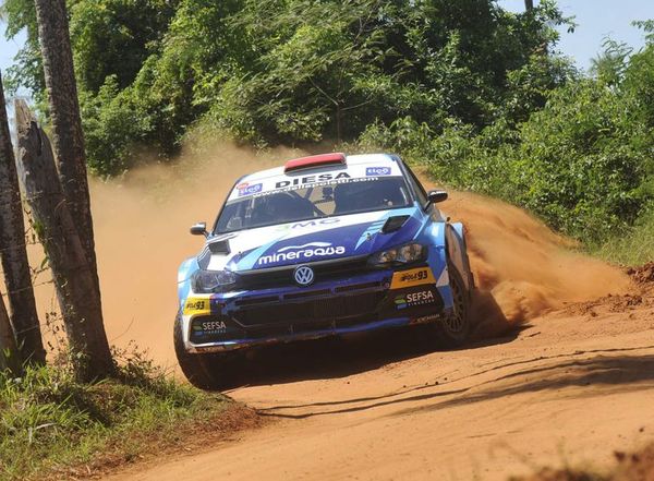 Bestard y Lafarja están al frente en rally - Automovilismo - ABC Color