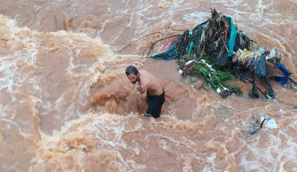 Niño de 2 años habría caído al cauce de un arroyo y está desaparecido - Noticiero Paraguay