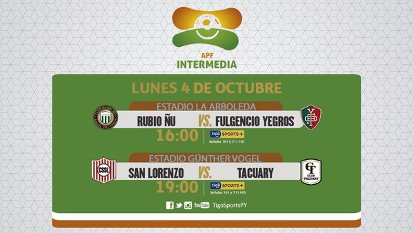 San Lorenzo y Tacuary, por puntos de ascenso