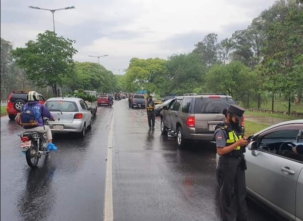 Patrulla Caminera detectó más de 500 conductores alcoholizados durante fin de semana