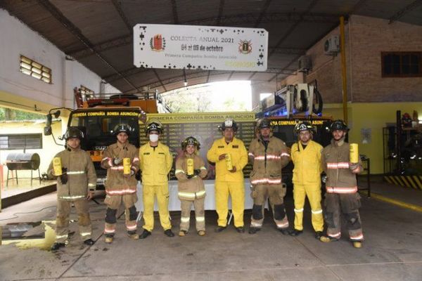 Hoy comienza la tradicional colecta de los bomberos