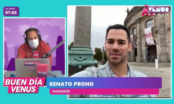 Renato Prono entre los mejores nadadores del mundo