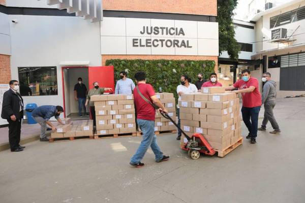 Cuenta regresiva: TSJE comenzó la distribución de maletines electorales - ADN Digital