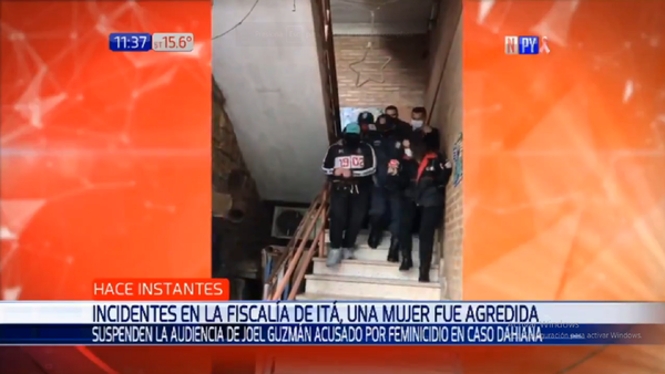 Caso Dahiana: Principal sospechoso no declara y se desatan incidentes