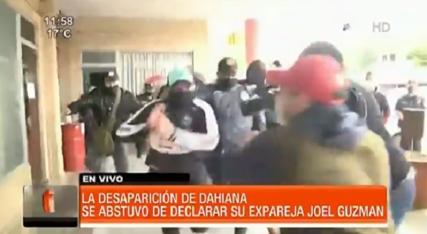 Reportan incidentes en audiencia de sospechoso de feminicidio de Dahiana