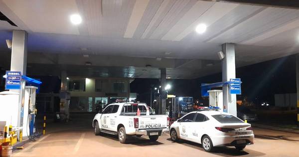 La Nación / Roban G. 95 millones de una estación de servicios tras disparar a un policía