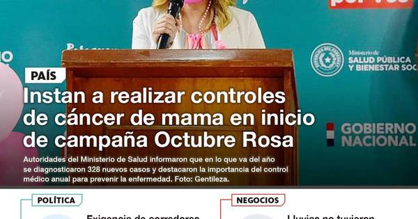 La Nación / LN PM: Las noticias más relevantes de la siesta del 4 de octubre