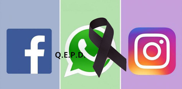 WhatsApp, Facebook e Instagram están caídos