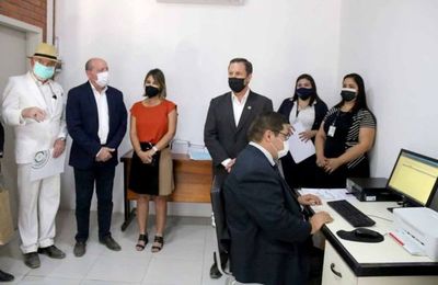 Concretan primera firma electrónica de oficios judiciales digitales en Boquerón