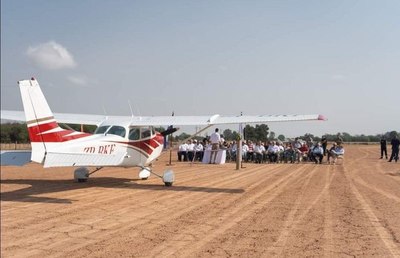 Inauguran mejoras y ampliaciones en el aeródromo de Paratodo