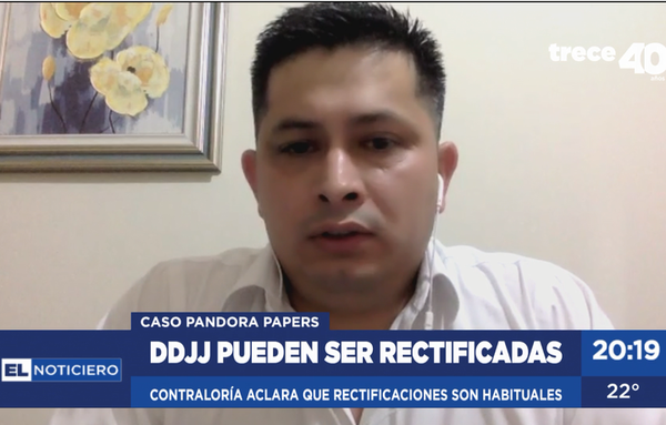 Contraloría sostiene que Declaraciones Juradas pueden ser rectificadas