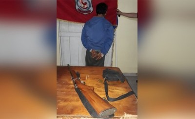 Requieren prisión de hombre que amedrentó con disparos a su pareja