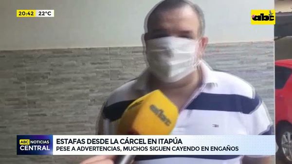 Estafas desde la cárcel en Itapúa - ABC Noticias - ABC Color