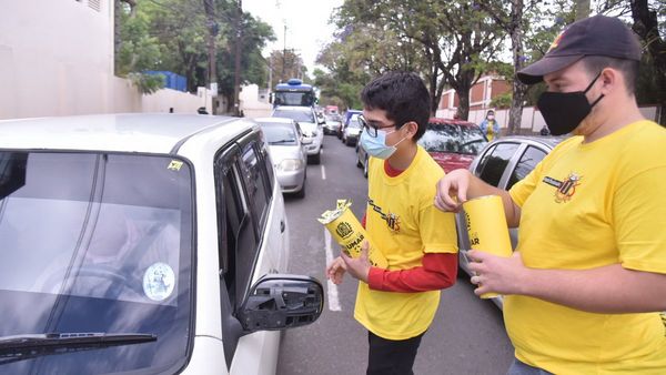 Colecta de los Bomberos Voluntarios