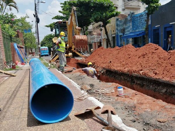 Essap anunció el cambio de 100 km de tuberías de distribución de agua en Asunción y área metropolitana