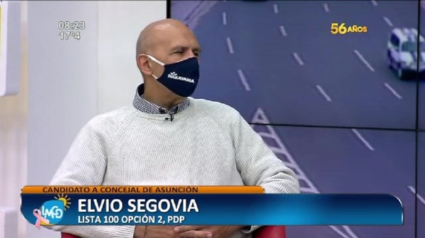 Recibimos a Elvio Segovia, candidato a concejal de Asunción - SNT
