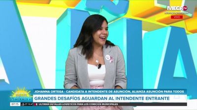 Johanna Ortega: “La ciudadanía está cansada de elegir entre el rojo y azul” - Megacadena — Últimas Noticias de Paraguay