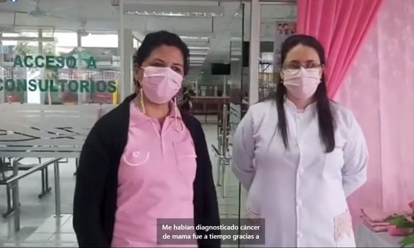 “Me diagnosticaron cáncer de mama a tiempo”