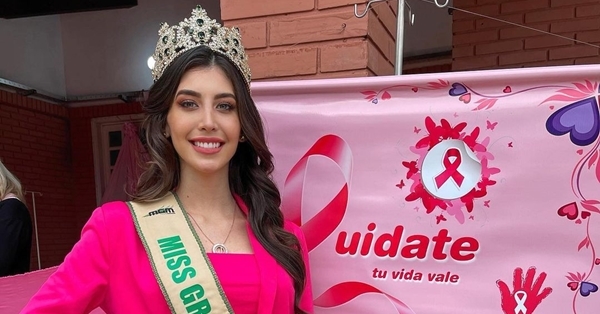 Jimena Sosa se coloca la “corona” de la lucha contra el cáncer de mama