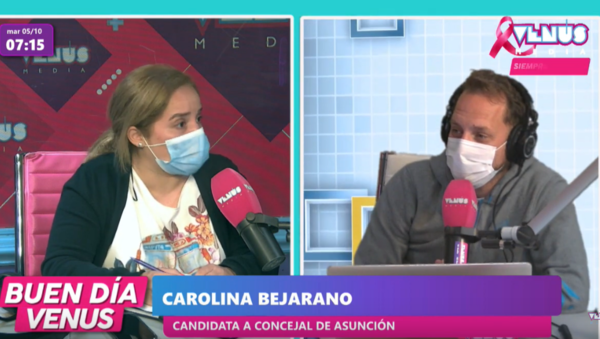 Elecciones Municipales 2021: Carolina Bejarano, candidata a concejal de Asunción, nos comentó sobre sus propuestas