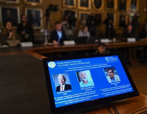 El Nobel de Física fue otorgado a Syukuro Manabe, Klaus Hasselmann y Giorgio Parisi - Megacadena — Últimas Noticias de Paraguay