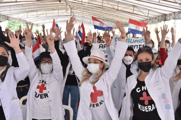Médicos piden acabar con la inequidad en movilización frente al Congreso – Prensa 5