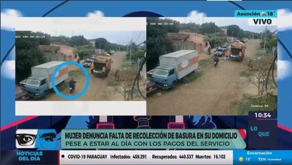 Diario HOY | Denuncian problemas en la recolección de basuras en Fernando de la Mora