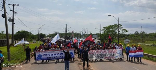 Docentes también se movilizan en San Pedro - Nacionales - ABC Color