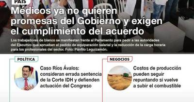 La Nación / LN PM: Las noticias más relevantes de la siesta del 5 de octubre