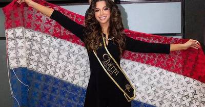 La Nación / La paraguaya Majo Martínez ya se encuentra en Colombia para el Miss Teen Charm 2021