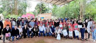 CAH, SNPP, SNJ y Universidades Nacionales acercan becas, capacitación, créditos y formación a jóvenes agricultores de Caaguazú