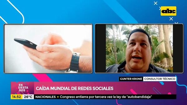 Caída mundial de redes sociales: caída de apps demostró dependencia - Ensiestados - ABC Color