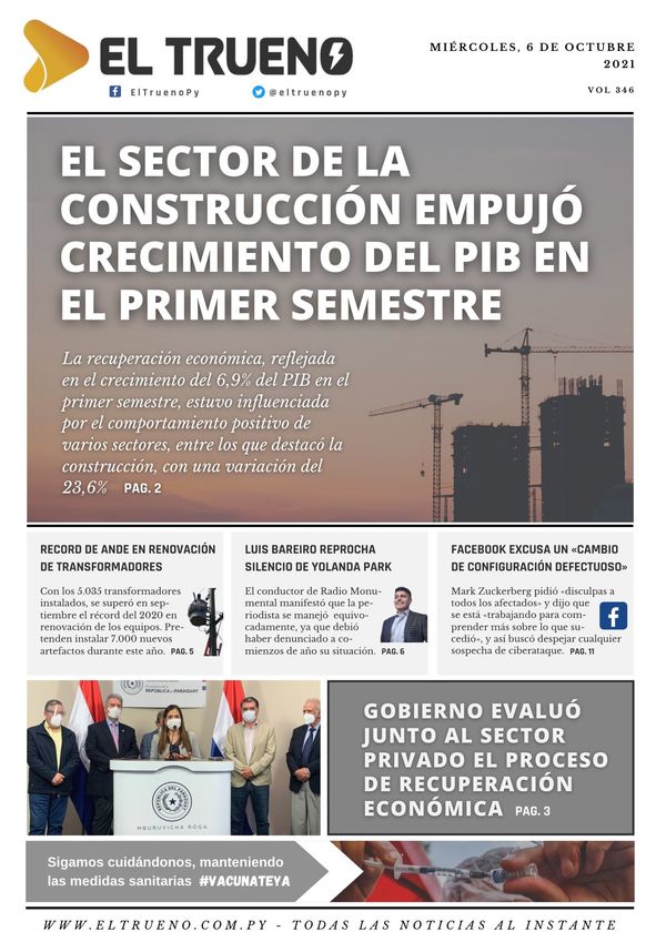 E-paper 6 de octubre 2021 - El Trueno