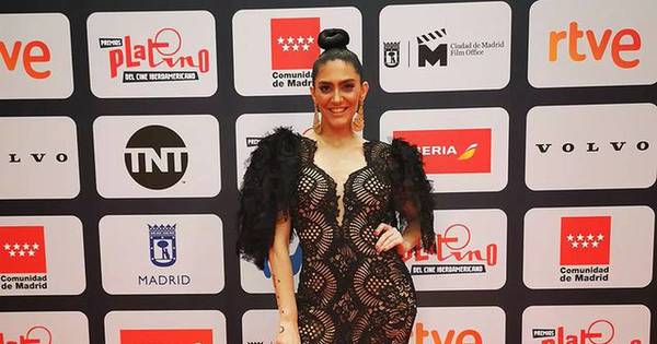 La Nación / Lucía Sapena, brillando una vez más en los Premios Platino 2021